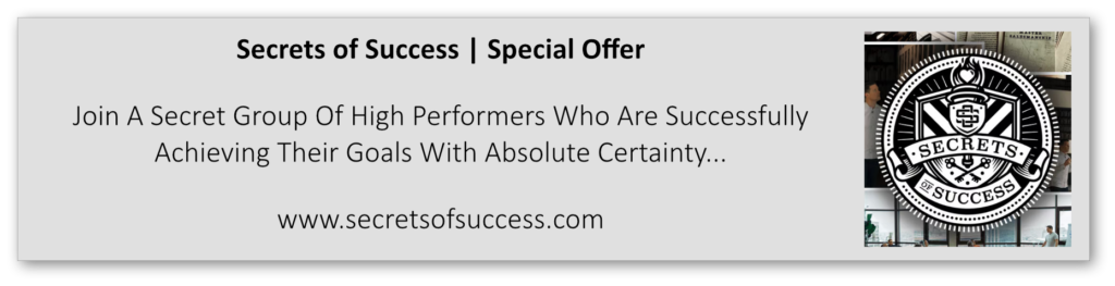 Secrets of Success Special Offer